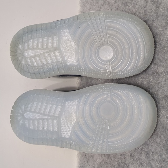 Nike air Jordan 1 Mid Ice Blue Toddler Size 6C - Picture 6 of 8